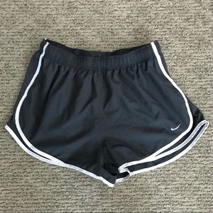 XL Gray and White Nike Shorts